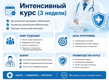 Реабилитация за 21 день в Новосемейкино